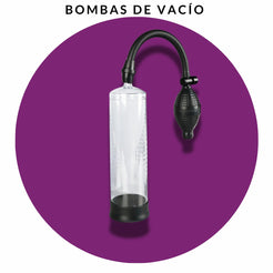 Bombas de vacío para ayudar a la erección masculina.