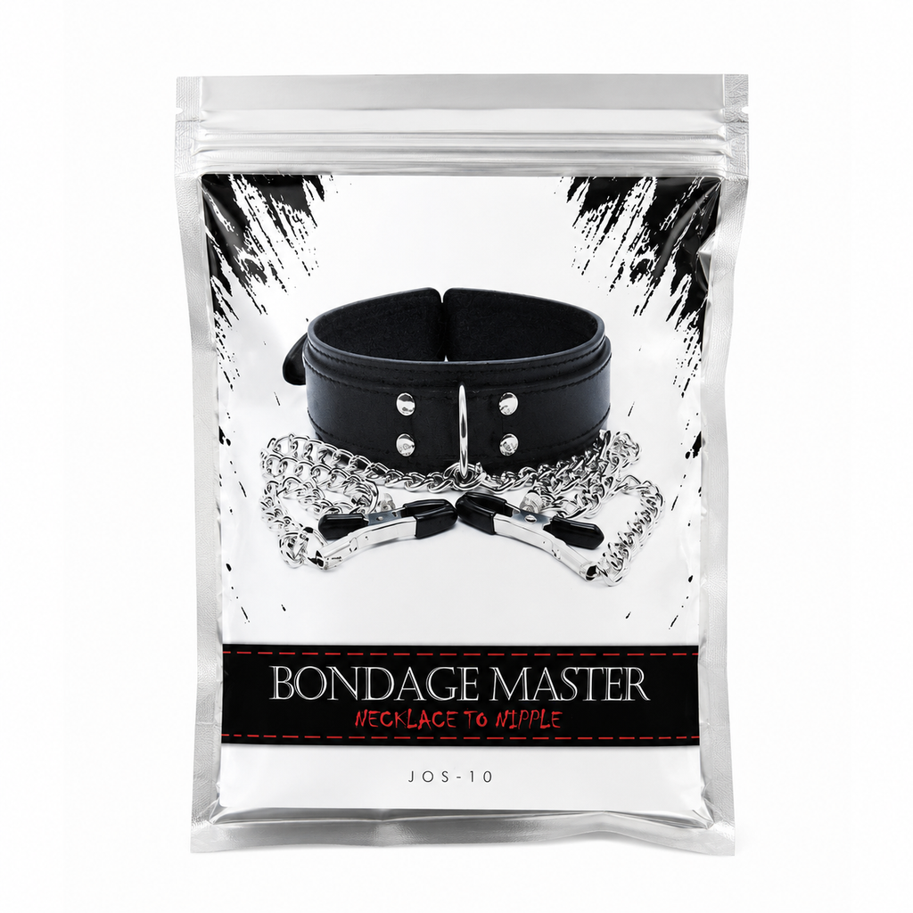 Collar con pezonera Bondage Master