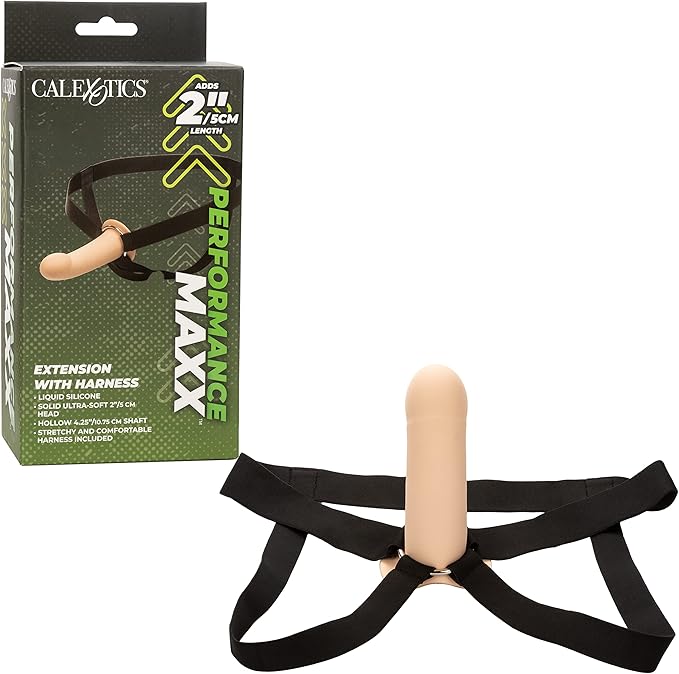 Arnés con extension para soportar la erección.