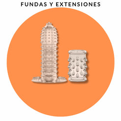 Fundas y extensiones para agrandar y mejorar la potencia sexual masculina.