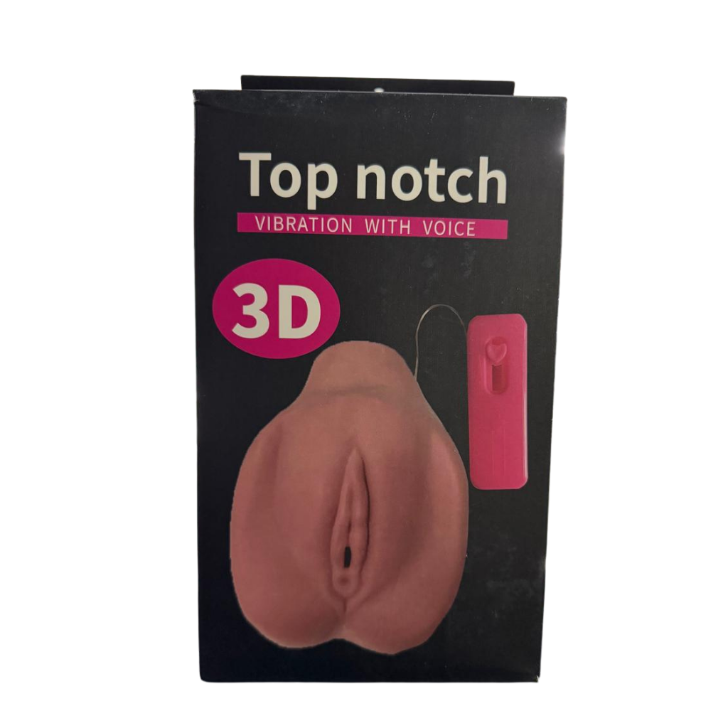 Masturbador realista y con sonidos sexuales.