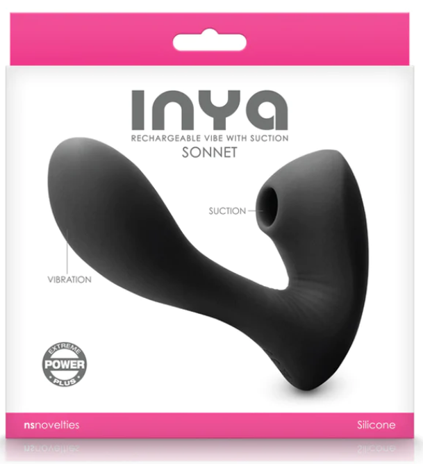 Vibrador mas succionador de clítoris Sonnet Inya