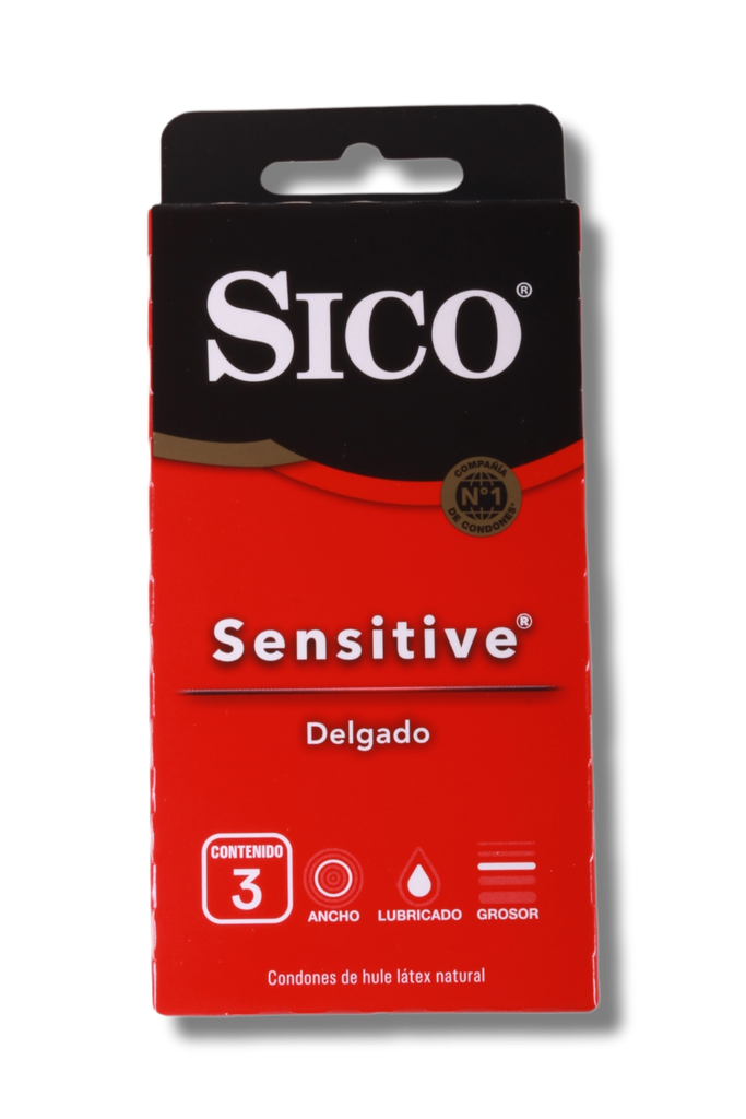 Condones SICO Sensitive.