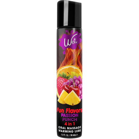 Lubricante 4 En 1 Wet Fun Flavors