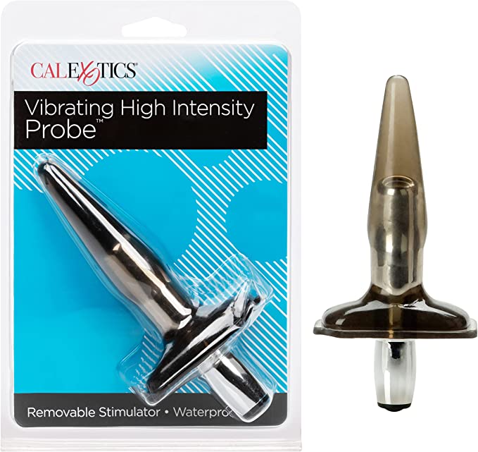 Plug anal con bala vibradora de alta intensidad.